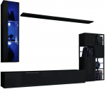 Sektsioonkapp ASM Switch M2, must v., 40 cm x 270 cm x 170 cm