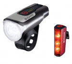 Jalgrattatuli Sigma Aura 80 + Blaze USB LAMR289, plastik, must v.
