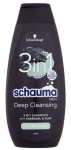&Scaron;ampoon Schwarzkopf Men Deep Cleansing 3in1, 400 ml