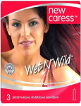 Kondoomid New Caress Wet N'Wild, 52 mm, 3 tk