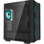 Arvuti korpus Deepcool CC560 V2, l&auml;bipaistev v./must v.