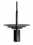 Valgusti rippuv CristalRecord Saturno, E27, 1, grafiit v.