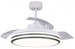 Laelamp ventilaatoriga CristalRecord Louis 85-109-50-100, 35 W, 1 tk