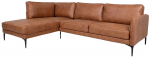 Nurgadiivan Home4you Sofia, pruun v., vasak, 257 x 168 cm x 82 cm