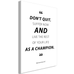 Reproduktsioon Artgeist Quote - Muhammad Ali, m-a-1008-b-a, 20 cm x 30 cm