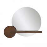 Peegel Kalune Design Mirror Points - Walnut 552NOS2441, rippuv, 83 cm x 70 cm