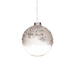 J&otilde;ulupuu ehe Christmas Touch EBS340439, valge v., 8 cm, klaas