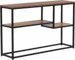Konsoollaud Shumee Belmont, pruun v./must v., 120 cm x 30 cm x 76 cm