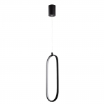 Valgusti rippuv Opviq Chandelier Can, must v.