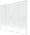 Vannisein Mexen Velar Duo II, 180 cm x 150 cm, l&auml;bipaistev/valge
