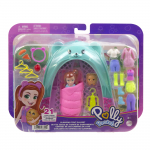 M&auml;ngukujuke Mattel Polly Pocket Glamping Tent JCC31, 21 tk, mitmev&auml;rviline