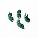 Taimehoidja Bradas, 0.6 cm, plastik, roheline, 500 tk