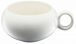 Tass Ambition Bella, valge/hall, 0.25 l
