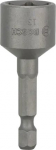 Kuusnurkne pea Bosch, 50 mm, 13 mm, 1/4"