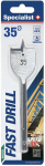 Sulgpuur puidule Specialist+ Fast Drill, puit, sulg-, hex, 35 mm x 15 cm