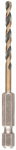 Metallist puur Dewalt, metall, hss, hex 1/4, 3.5 mm x 7.6 cm