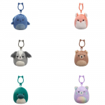 Pehme m&auml;nguasi Squishmallows Clip On SQJW3521, (v&auml;rv/disain valitakse juhuslikult), 8 cm