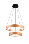 Valgusti rippuv Trio Lynwood 355039130, LED, 1 x 37 W, pruun v., 60 cm