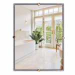 Peegel Lumi Flex LED, valgustusega, rippuv, 60 cm x 80 cm