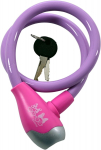 Jalgrattalukk Volare Disney Minnie, pol&uuml;vin&uuml;&uuml;lkloriid (pvc)/metall, roosa v./violetne v.