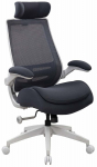 T&ouml;&ouml;tool Home4you Danica 29635, 66 x 70 x 122 - 130 cm, helehall v./tumehall v.