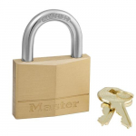 Riputatav ukselukk Masterlock Stand 170EURD, kuldne v., 70 mm