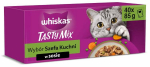 Kassi m&auml;rgtoit Whiskas Tasty Mix Chef&rsquo;s Selection in Sauce, 0.085 kg, 40 tk
