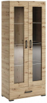 Vitriinkapp ADRK Frazio, artisan oak, 40 cm x 80 cm x 186 cm