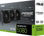 Videokaart Asus Prime GeForce RTX 5080 PRIME-RTX5080-16G, 16 GB, GDDR7