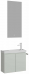 Vannitoa m&ouml;&ouml;bli komplekt Kalune Design Ferla, matt ka&scaron;miir v., 22 cm x 60 cm x 50 cm