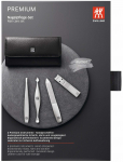 Manik&uuml;&uuml;ri- ja pedik&uuml;&uuml;rikomplekt Zwilling Premium 97712-004-0, 4 tk