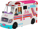 Kahjustatud pakendiga toode. Nukule m&otilde;eldud auto Mattel Barbie Transforming Ambulance, mitmev&auml;rviline
