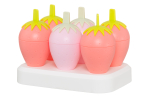 J&auml;&auml;tisevorm 4Living Strawberry, 15.5 cm, 6 tk, Roosa v.