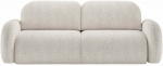 Diivanvoodi Avuela Chenille, valge v., 105 x 250 cm x 94 cm