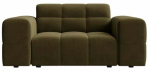 Tugitool Cosmopolitan Design Chicago Bluvel 77, roheline v., 102 cm x 132 cm x 78 cm