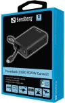 Akupank Sandberg Powerbank 20000 PD20W Connect, 20000 mAh, must v.