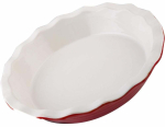 K&uuml;psetusplaat Lamart Casa LT9204, valge v./punane v., 26.5 cm x 26.5 cm, 1.2 l
