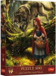 Pusle Trefl Little Red Riding Hood and the Wolf, 48 cm x 34 cm, 500 tk