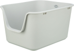 Raamiga kassitualett Trixie Pavo TX-40257, hall v., avatud, 44 cm x 32 cm x 55 cm