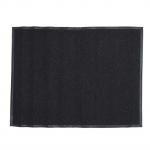 Uksematt Domoletti, must v., 90 cm x 120 cm x 1.5 cm