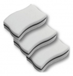 Puhastusk&auml;sn Franke 112.0304.193, valge/must, 3 tk