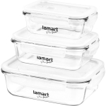 Toiduainekarbi komplekt Lamart Air LT6011, l&auml;bipaistev v.