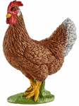 M&auml;ngukujuke Schleich 13826, 5.4 cm, pruun v.