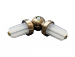 Karniisi &uuml;hendus Domoletti x 19 mm, &Oslash; 19 mm, kuldne