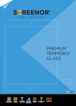 Ekraani kaitseklaas telefonile Screenor For Apple iPad Air 10.8, 9H, 10.8 "