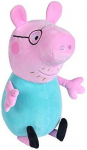 Pehme m&auml;nguasi Simba Peppa Pig Papa, sinine v./roosa v., 37 cm