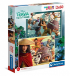 Pusle Clementoni Supercolor Raya And The Last Dragon, 27 cm x 19 cm, 120 tk, mitmev&auml;rviline