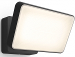 &Otilde;ue seinavalgusti Philips Hue Welcome, 20.5W, LED, IP44, must, 16 cm x 15.3 cm