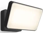 &Otilde;ue seinavalgusti Philips Hue Welcome, 20.5W, LED, IP44, must v., 16 cm x 15.3 cm