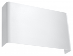 Valgusti seinale Sollux Copertura 1 10516329, G9, 2 x 40 W, valge v.
